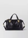 Chloé Detachable Strap Top Handle Tote Bag In Black