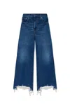 Chloé Chloe Women Wide Leg Denim In Night Blue