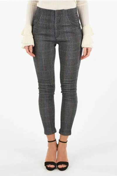 Chloé District Check Slim Fit Pants