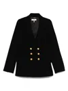 Chloé Cascade-lapel Double-breasted Boucle Jacket