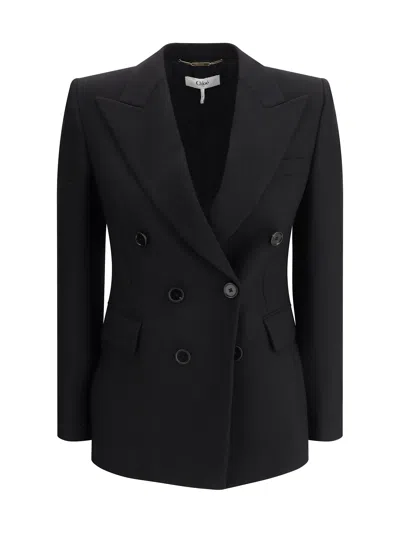 CHLOÉ DOUBLE-BREASTED BLAZER