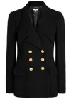 Chloé Cascade-lapel Double-breasted Boucle Jacket