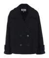 Chloé Double-breasted Notched Lapels Jacket Pockets