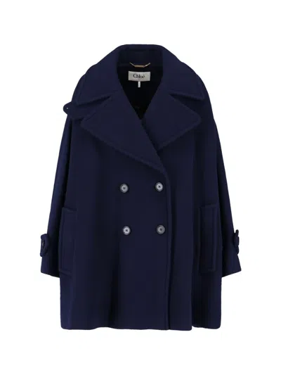 CHLOÉ CHLOÉ DOUBLE-BREASTED COAT