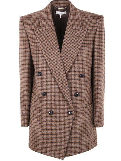 CHLOÉ CHLOÉ DOUBLE BREASTED COAT CLOTHING