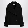 Chloé Oversized Short Coat In Black