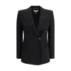 Chloé Double-breasted Blazer In Black