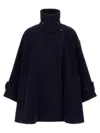 Chloé Double Breasted Wool Coat Coats And Trench Coats Blue