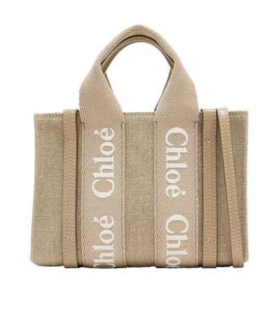 CHLOÉ CHLOÉ MINI WOODY SHOULDER BAG