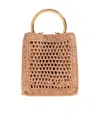 Chloé Double Handle Shoulder Bag In Brown