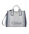 Chloé Carry Tote Bag In Gray