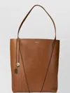 Chloé Structured Brown Shoulder Bag With Textured Finish
