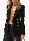 Chloé Long-sleeved Casual Jacket In Black
