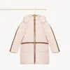 Chloé Doudoune À Capuche Fille Rose Taille 12 100% Polyester In Pink