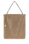 Chloé Large Spin Chain-embellished Tote Bag In Brown