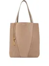 Chloé Dove Grey Suede Chloã¨ Spin Shopping Bag
