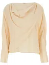 Chloé Chloe Skin Pink Crepe Blouse