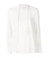 Chloé Elegant Lace Blouse In Iconic Milk For Ss19 In White