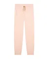 Chloé Drawstring Knit Track Pants In Nude