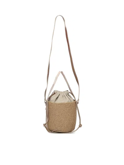 Chloé Drawstring Shoulder Bag In Brown