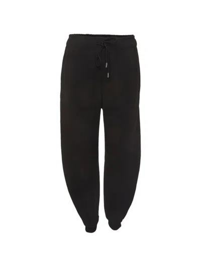 Pre-owned Chloé Drawstring Track Trousers In Black
