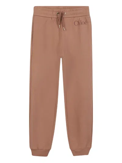 Chloé Kids' Drawstring-waist Track Pants