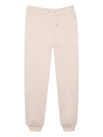 Chloé Kids' Drawstring-waist Track Pants In Neutral