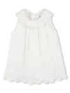 Chloé Dress And Bloomer Set In White