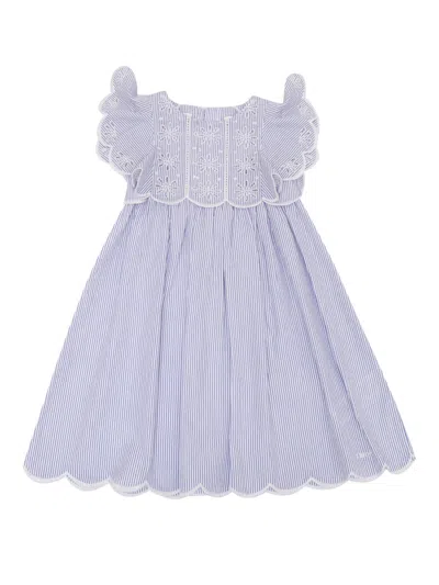 Chloé Kids' Dress In Blue