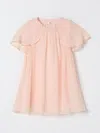 Chloé Round-neck Dress In Neutral