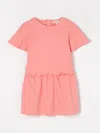 CHLOÉ DRESS CHLOÉ KIDS COLOR PINK,G62734010