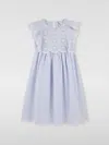 Chloé Striped Dress In White