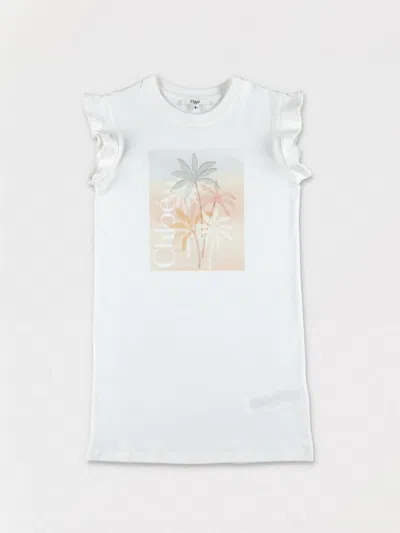 Chloé Dress  Kids Color White In Weiss