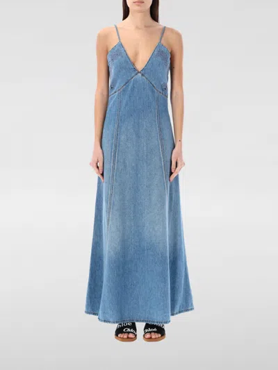 Chloé Dress  Woman Color Blue