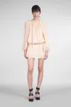 Chloé Dress Woman In Rose-pink Silk In Rosa
