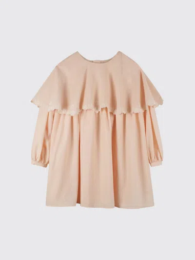 Chloé Kids' 连衣裙  儿童 颜色 粉色 In Neutral