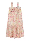 Chloé Floral-print Dress In Multi
