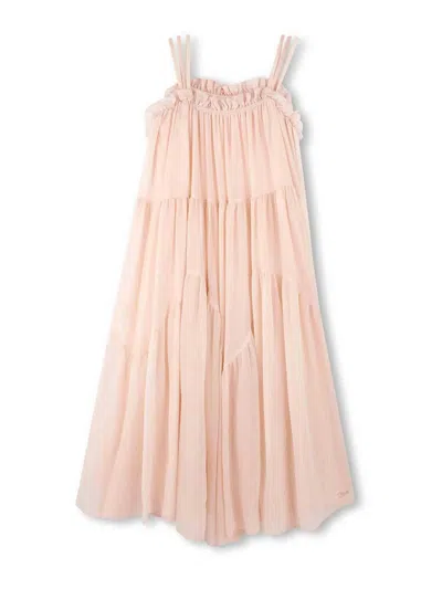 Chloé Kids' Dress In Pink