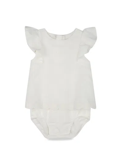Chloé Dress Set With Shorts In White