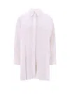 Chloé Chloe Women White Linen Patricia Chloe X Eres Oversize Shirt In White