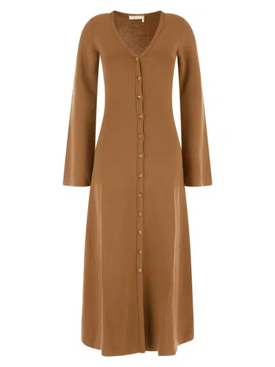 Chloé Dress With Buttons In Beige