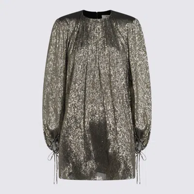 Chloé Dresses Blacks And Greys In Multi