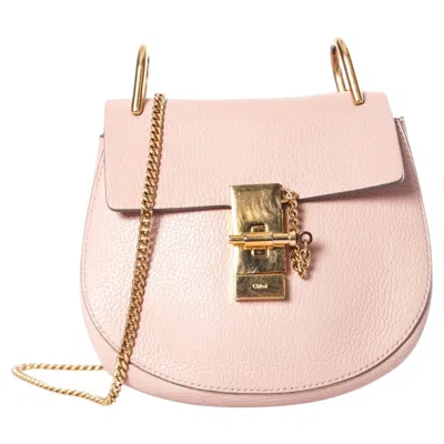 Pre-owned Chloé Chloe, Drew Bag In Cement Pink