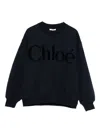 Chloé Chloè Kids Sweaters Blue In Blue