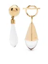 Chloé Droplet Pendant Earrings In Gold