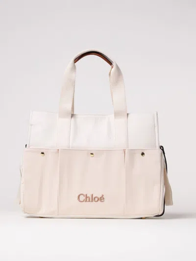 Chloé Duffel Bag  Kids Color Beige In Sand