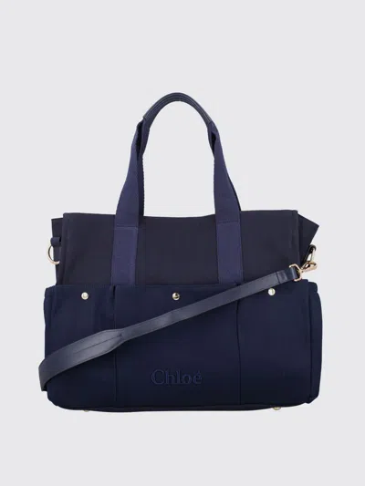 Chloé Duffel Bag  Kids Color Blue