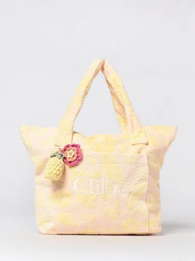 Chloé バックパック  ボーイ カラー ベージュ In Multi
