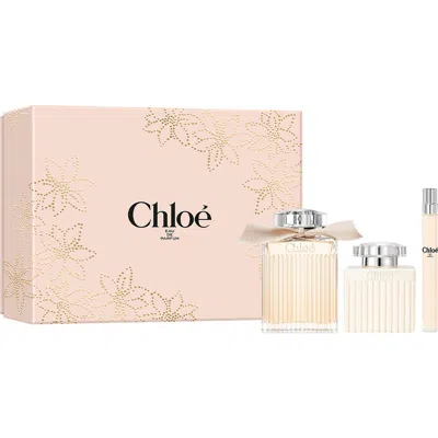 Chloé Eau De Parfum Set $256 Value In Transparent