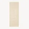 Chloé Écharpe  Iconic En Laine Jacquard Femme Beige Taille Onesize 100% Laine In Beige